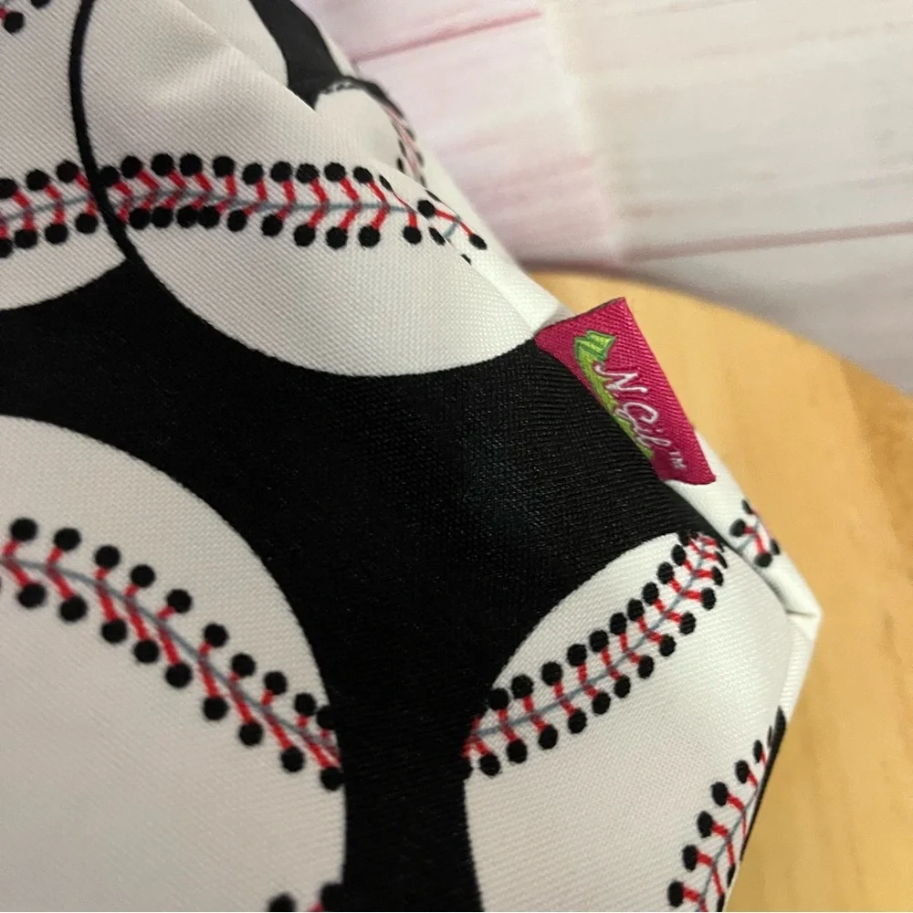 NGIL Large‎ BaseballCosmetic Travel Bag Pouch